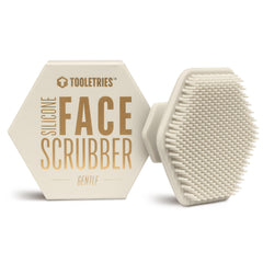 TOOLETRIES brocha facial de silicona para hombre, limpieza suave y eficaz