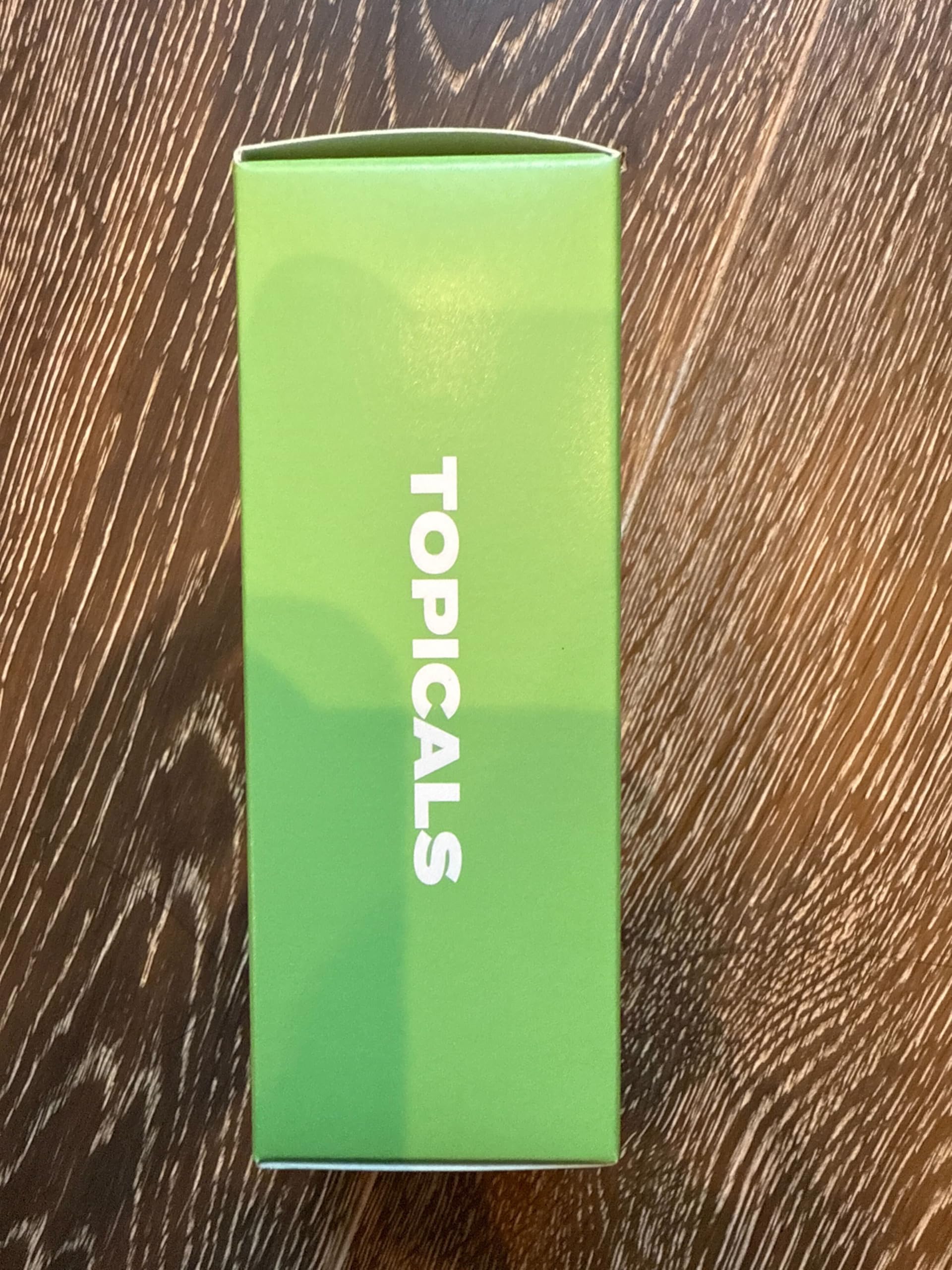 Topicals Clearly Acne brume — étiquette ingrédients et liste d actifs.