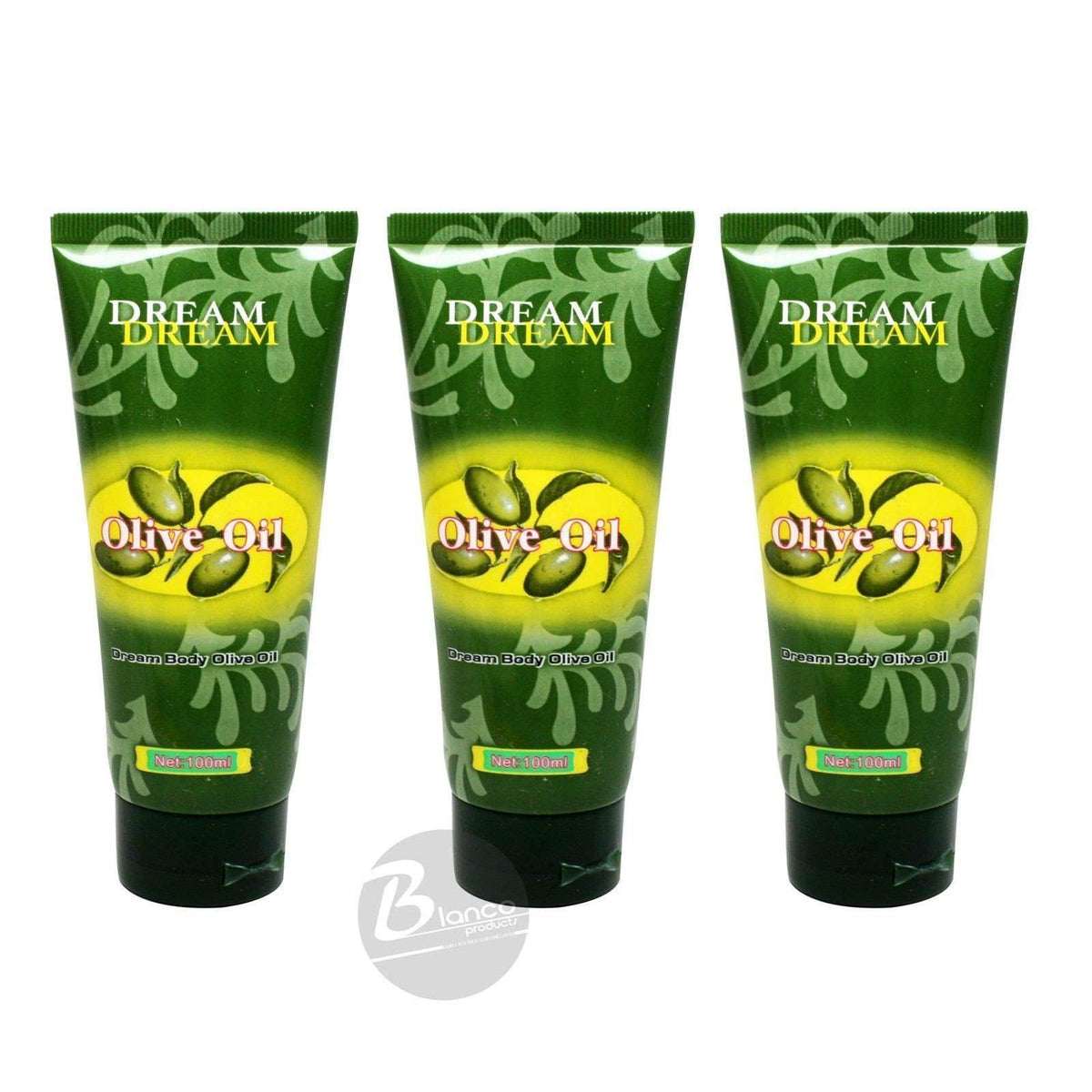 Topnice Dream Body Aceite de oliva 100 ml, envase frontal, ideal para cuidado diario de la piel