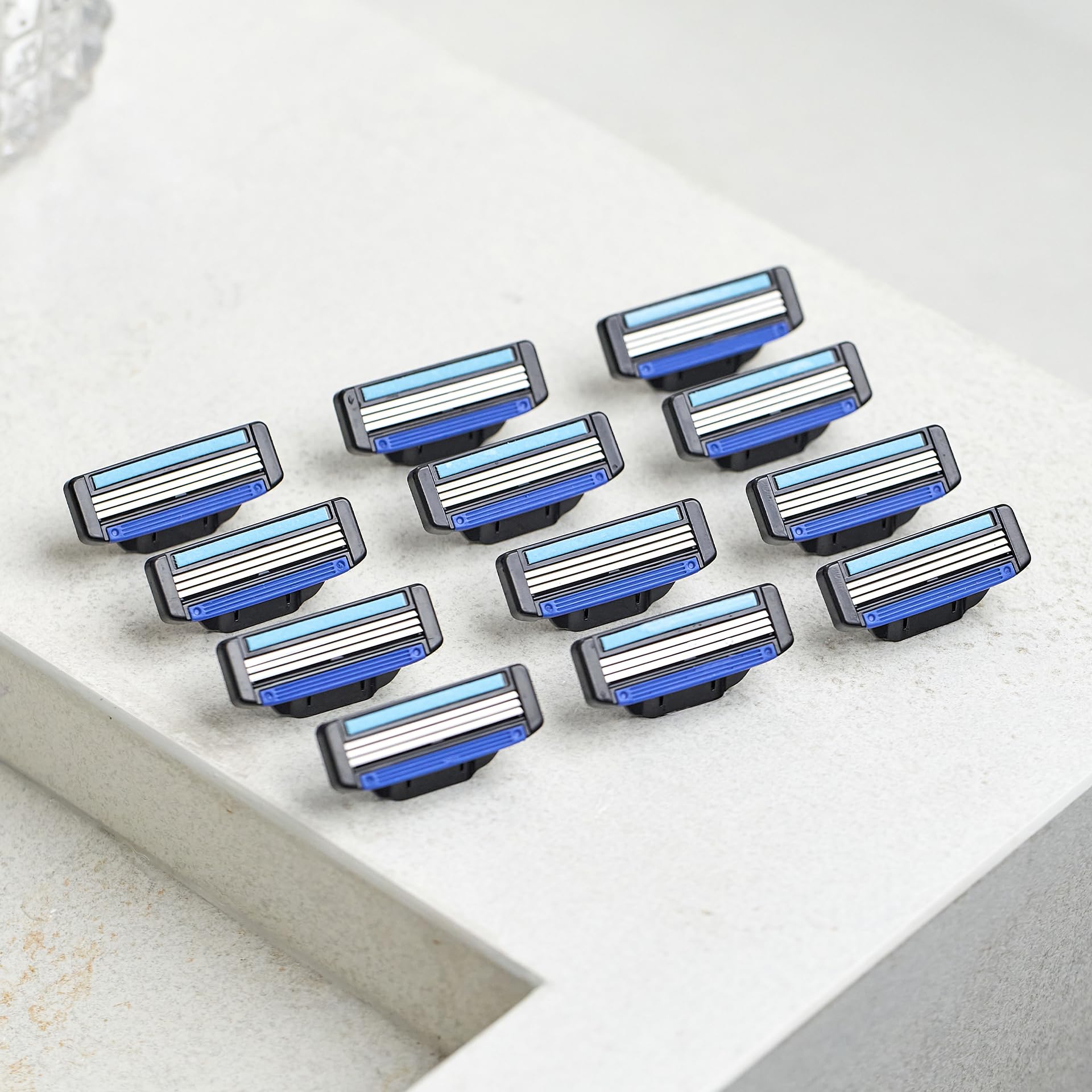 Toptech Razor 3 kit 12 cartuchos para recargas económicas