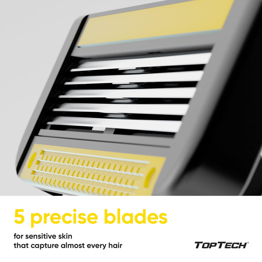 TopTech Ultra 5 cartucho 5 hojas, compatible con Gillette Fusion.