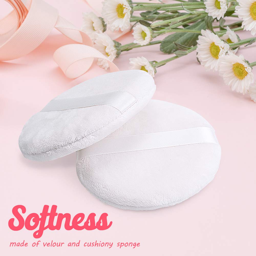 Topwon puff lavable para lavado a mano o máquina.