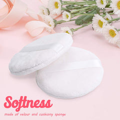 Topwon puff lavable para lavado a mano o máquina.