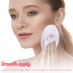 Topwon puff textura terciopelo suave para maquillaje cómodo.