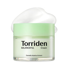 BALANCEFUL de Torriden, crema con textura suave para hidratación ligera y rápida absorción