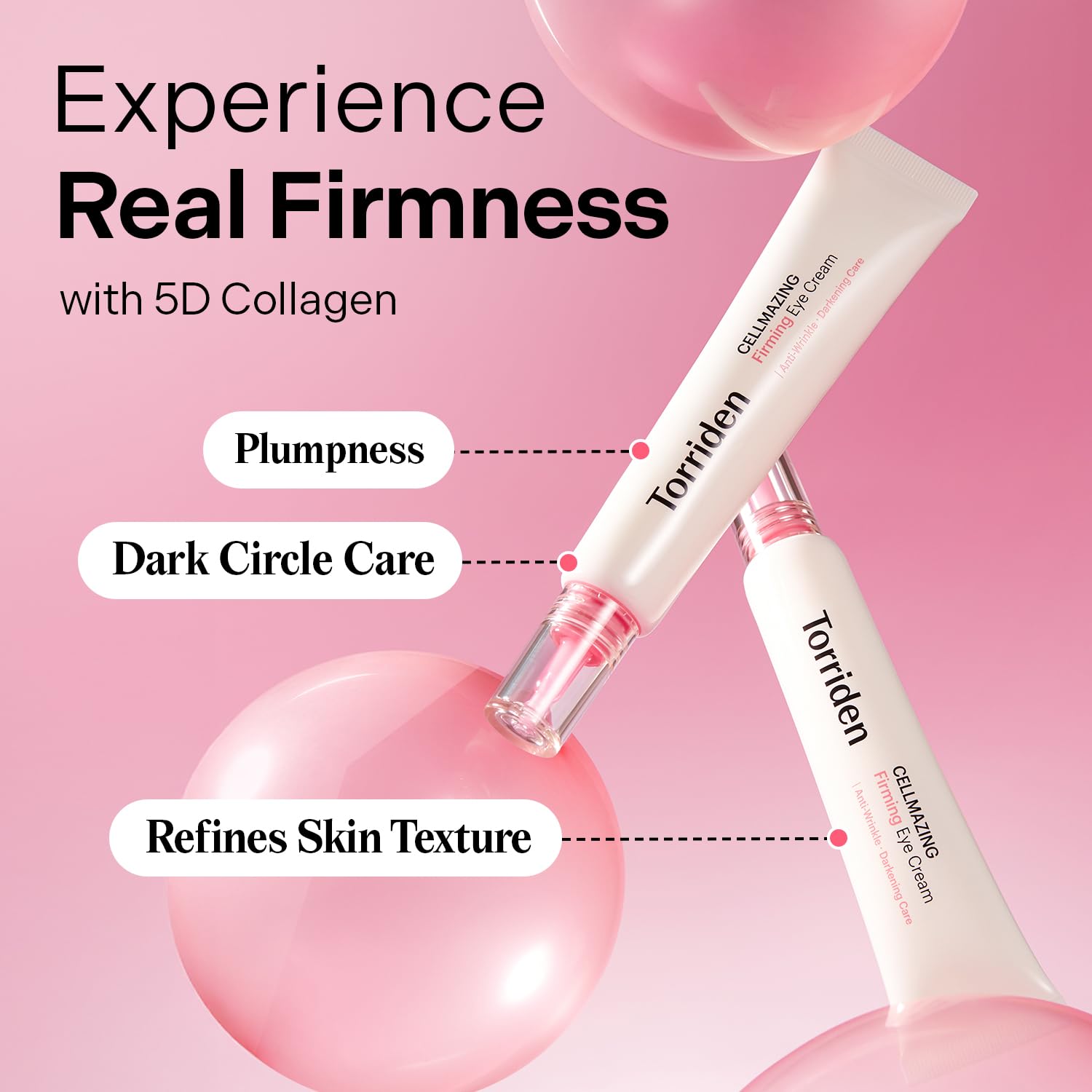Torriden CELLMAZING 5D collagen complex diagram highlighting deep hydration