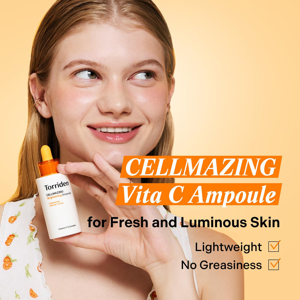 Liposomas 5D de Torriden Cellmazing para mejor absorción.