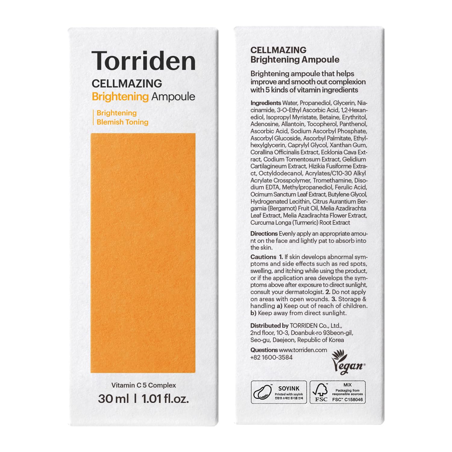 Piel radiante tras usar Torriden Cellmazing.