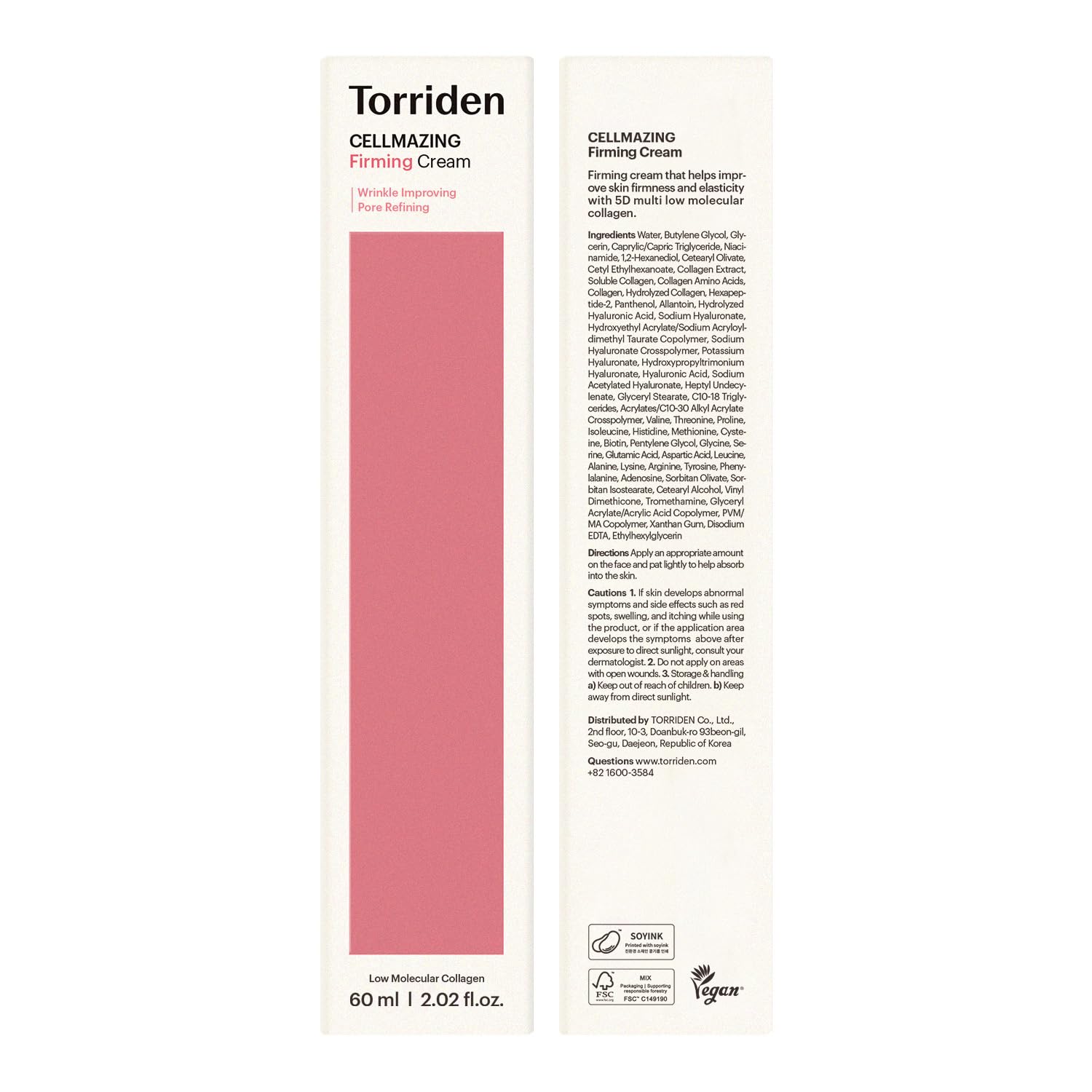 Torriden Cellmazing textura sedosa durante la aplicación diaria