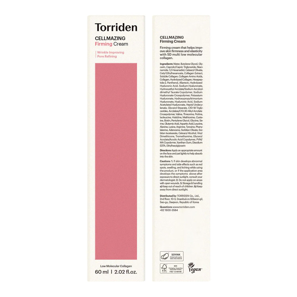 Torriden Cellmazing textura sedosa durante la aplicación diaria