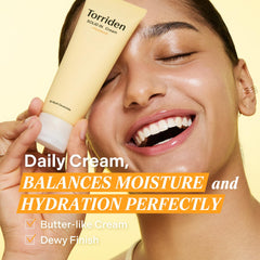 Torriden SOLID IN Ceramide Cream, ceramidas clave para suavizar y sellar la humedad.