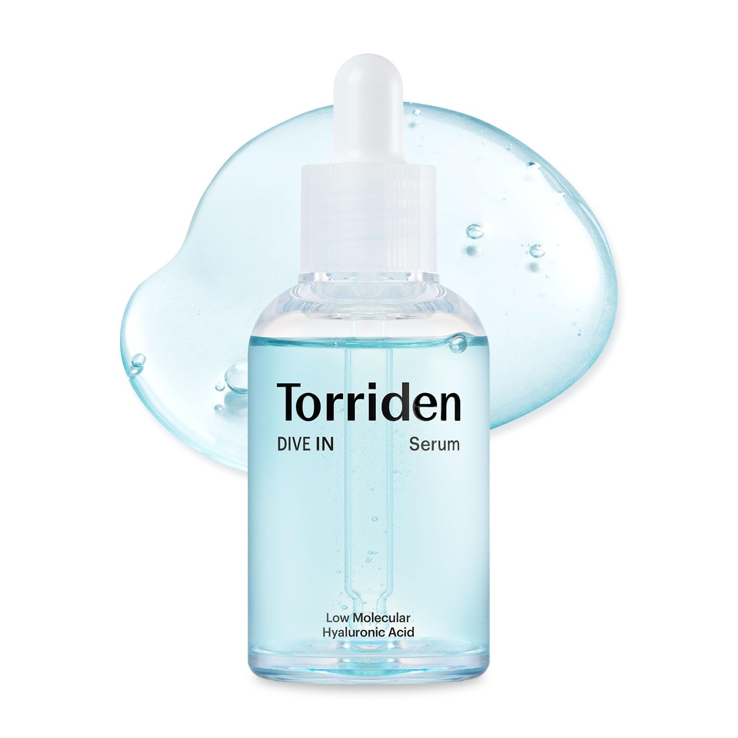 Torriden Dive In Serum botella de 50 ml para hidratación ligera y rápida.
