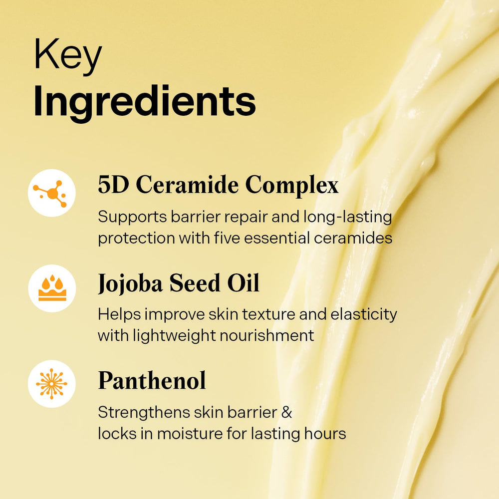 Aplicación de Phytosphingosine y Panthenol para absorción y confort de la piel.