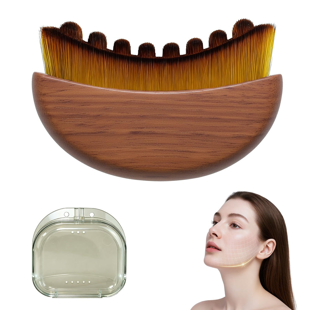 TOSEFES Cepillo Contorno Linfático para rostro, drenaje suave y mejor circulación.