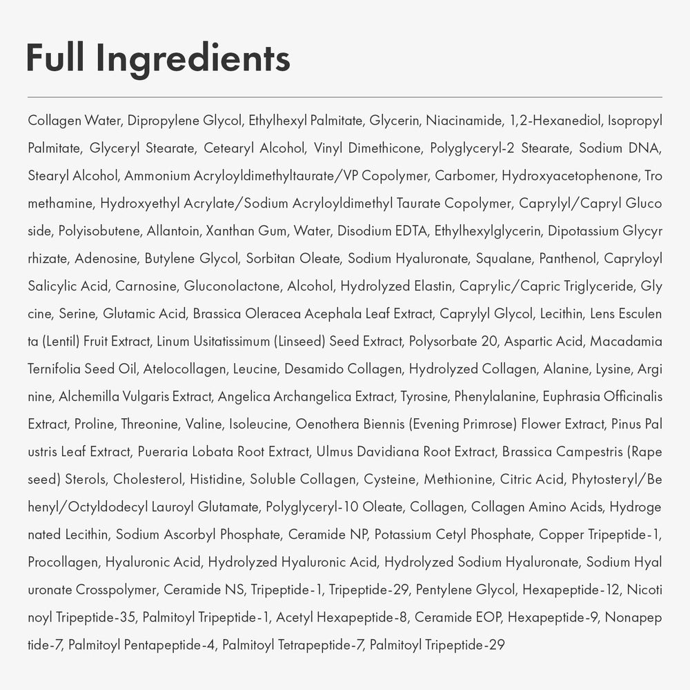Éclat naturel après application de la crème collagène réelle sur le visage.