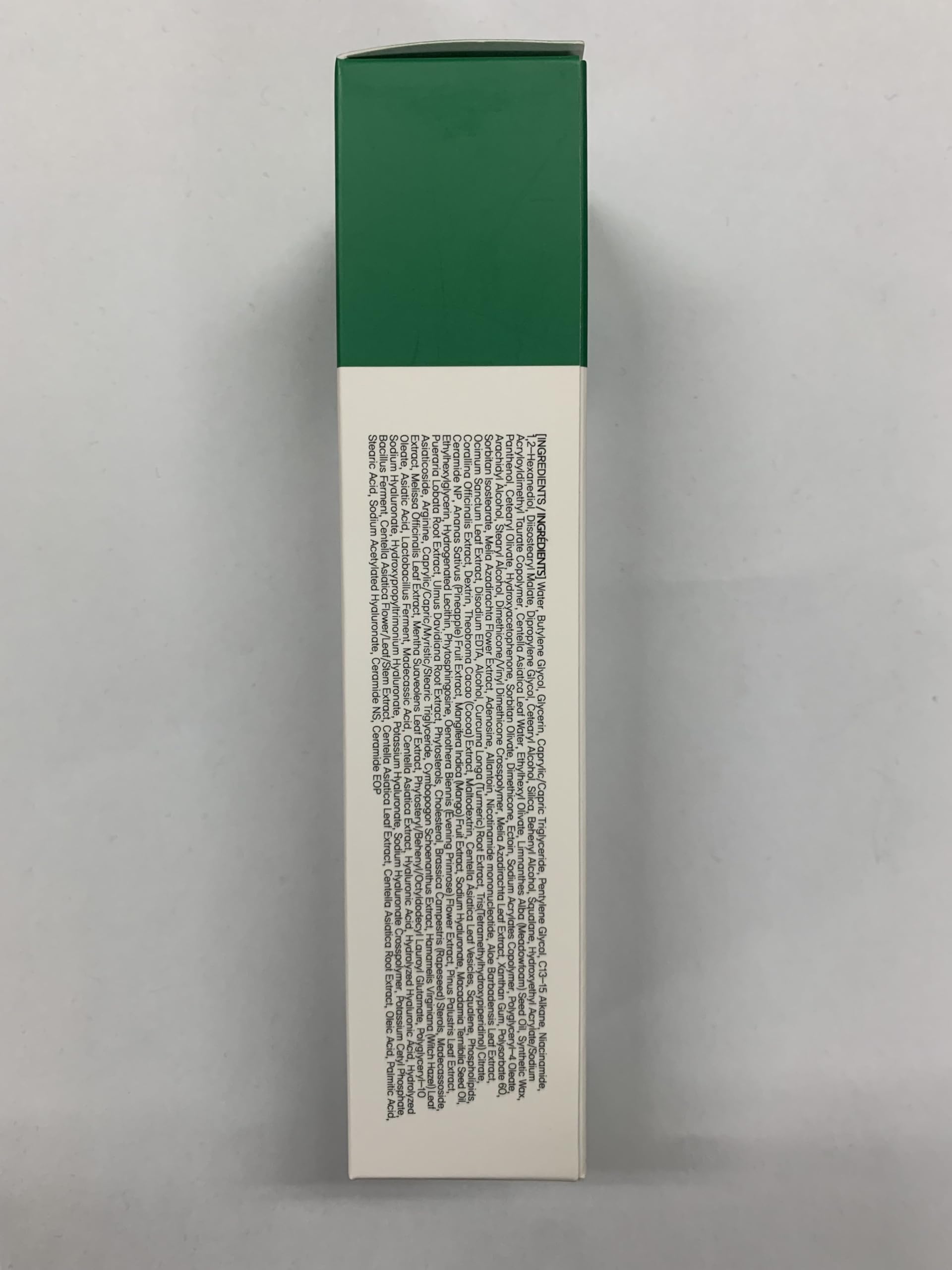 TOSOWOONG Exosome CICA Face Cream textura ligera para hidratación diaria.