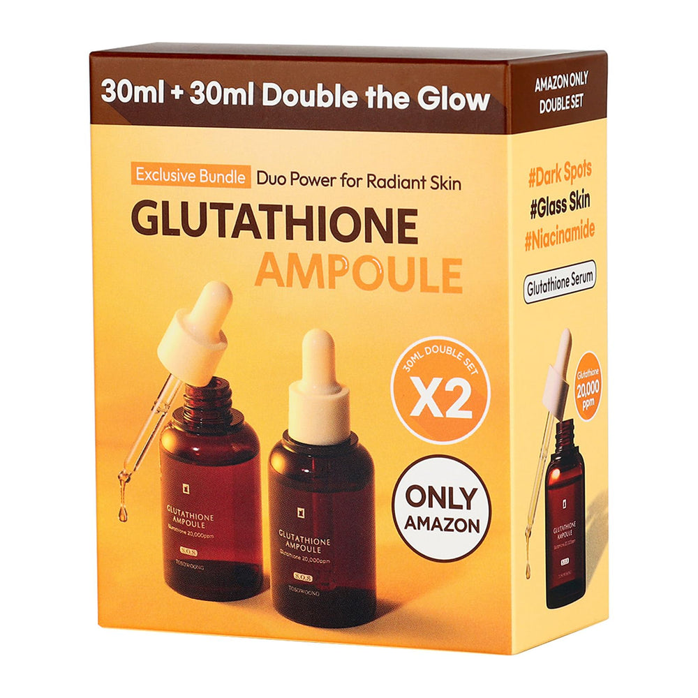 TOSOWOONG Glutatión Serum en bote, piel más luminosa y suave.