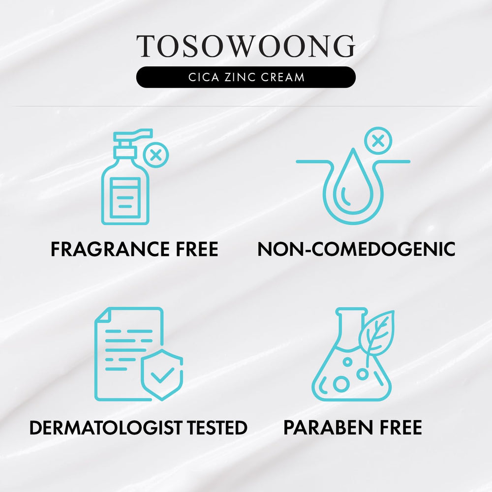 Uso diario Tosowoong Reparacion CICA Clinica, para una piel más estable