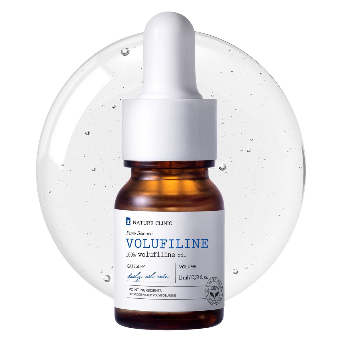 TOSOWOONG Volufiline Suero, bote: hidratación suave para uso diario en rostro.