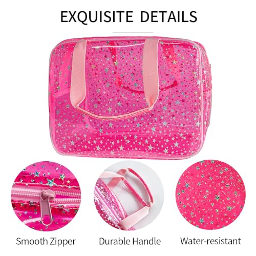 TotePrint bolso cosmético con asa, fácil de llevar a cualquier lugar