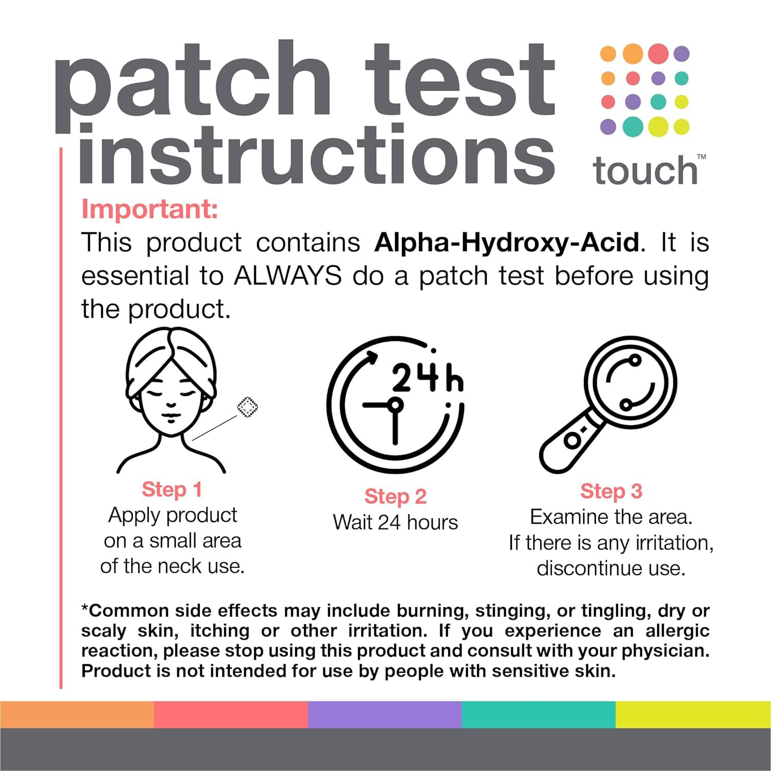 TOUCH hecho en EE. UU. con formulación libre de crueldad