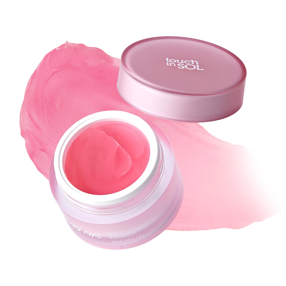 Touch in Sol Icy Sherbet Primer difumina poros con textura sedosa.
