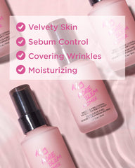 Touch in Sol No Pore Blem Primer, aplicación en rostro para minimizar poros visibles.