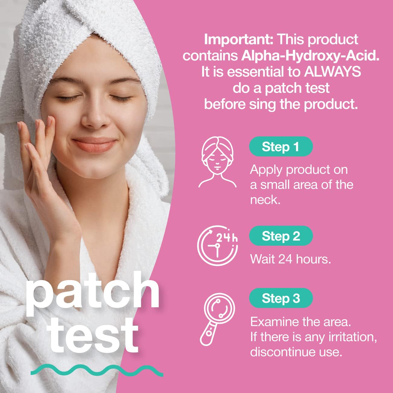 TOUCH aloe vera, green tea, chamomile ingredients image