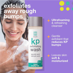 TOUCH KP ducha espumosa, textura suave para limpieza diaria