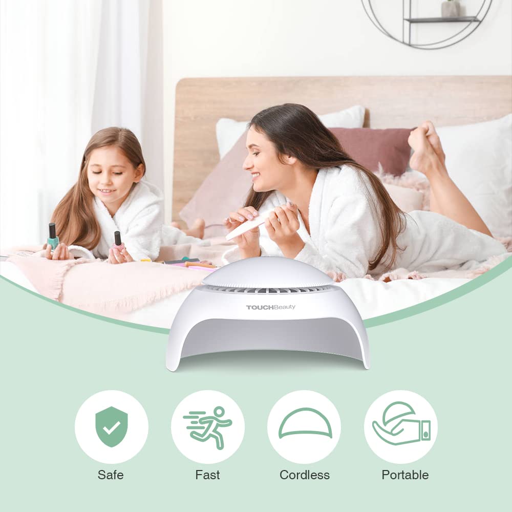 TOUCHBeauty baterias-2aaa: uso portátil sin enchufe