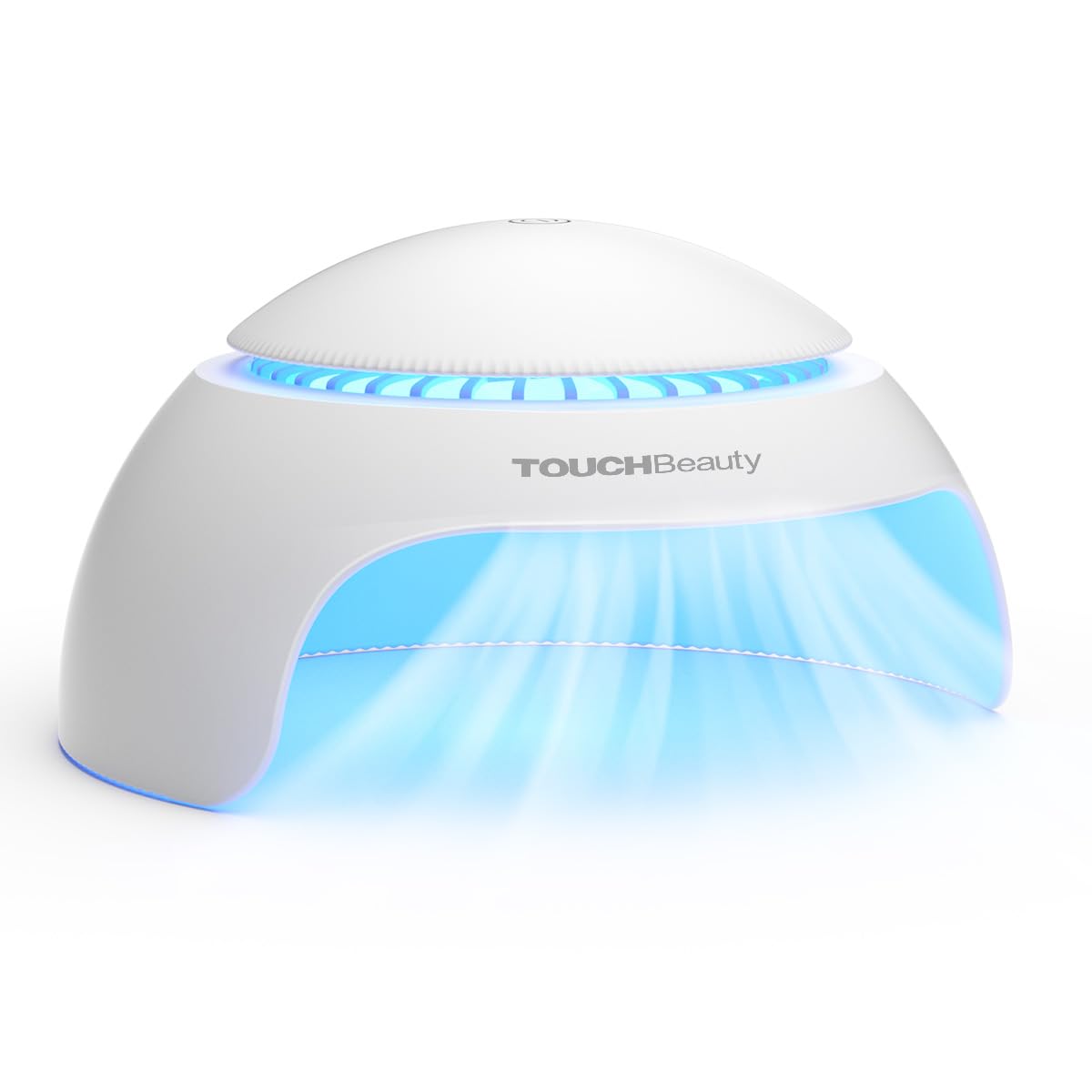 TOUCHBeauty secador de uñas portátil con flujo de aire para secar esmalte rápidamente.