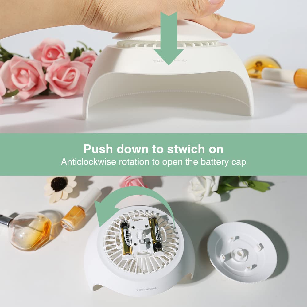 TOUCHBeauty seguridad-UV-cero: secado sin radiación dañina