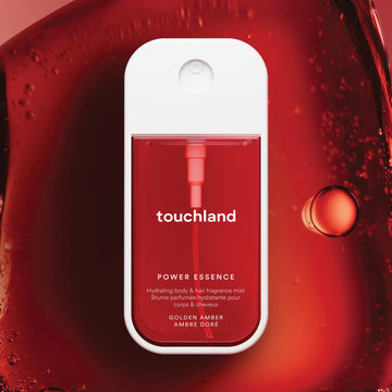 Touchland diseño ligero y absorción rápida para uso diario.