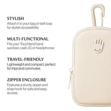 Touchland Touchette accesorio de viaje ligero para tus esenciales
