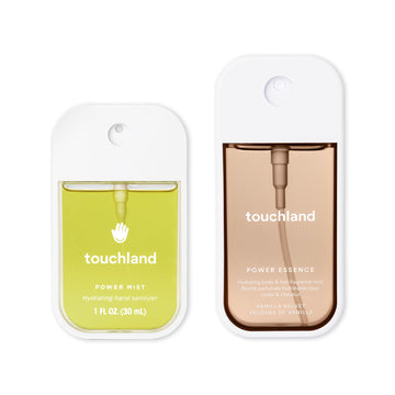 Touchland Vanilla Indulgence bruma corporal y para el cabello, aroma envolvente.