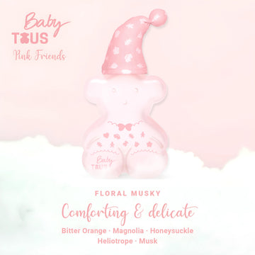 TOUS Baby Colonia para Niñas, empaque premium listo para regalo elegante.