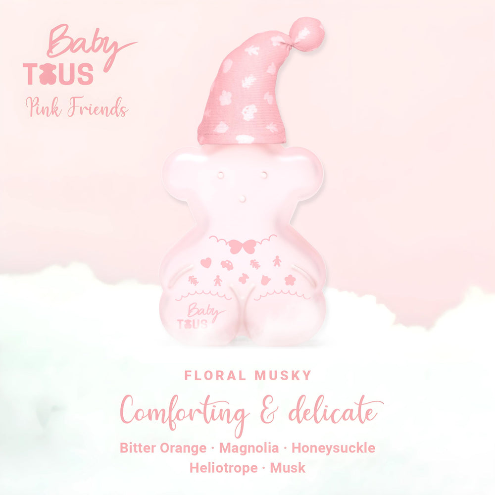 TOUS Baby Colonia para Niñas, empaque premium listo para regalo elegante.