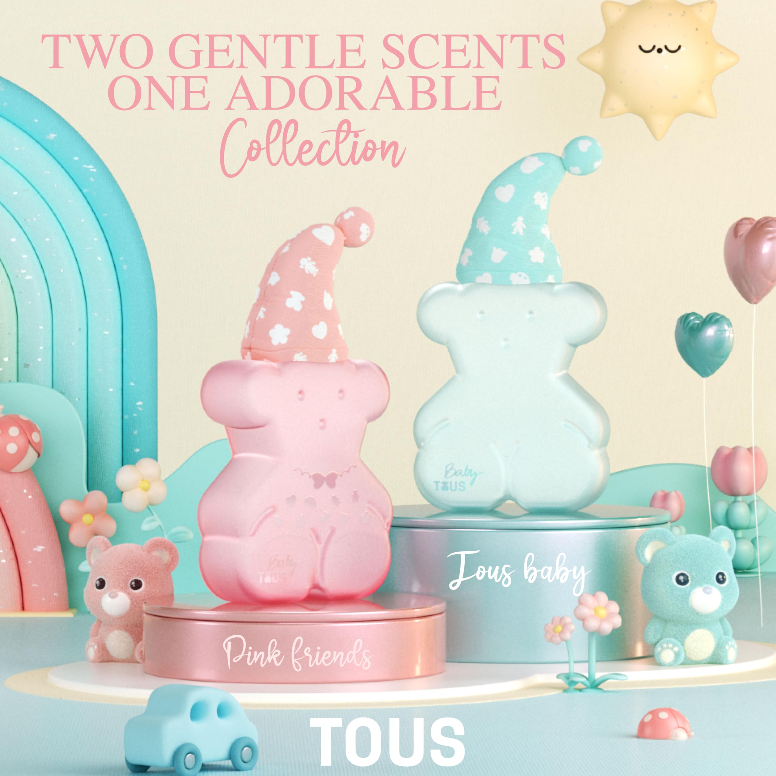 TOUS Baby Colonia para Niñas, regalo perfecto para ocasiones especiales.