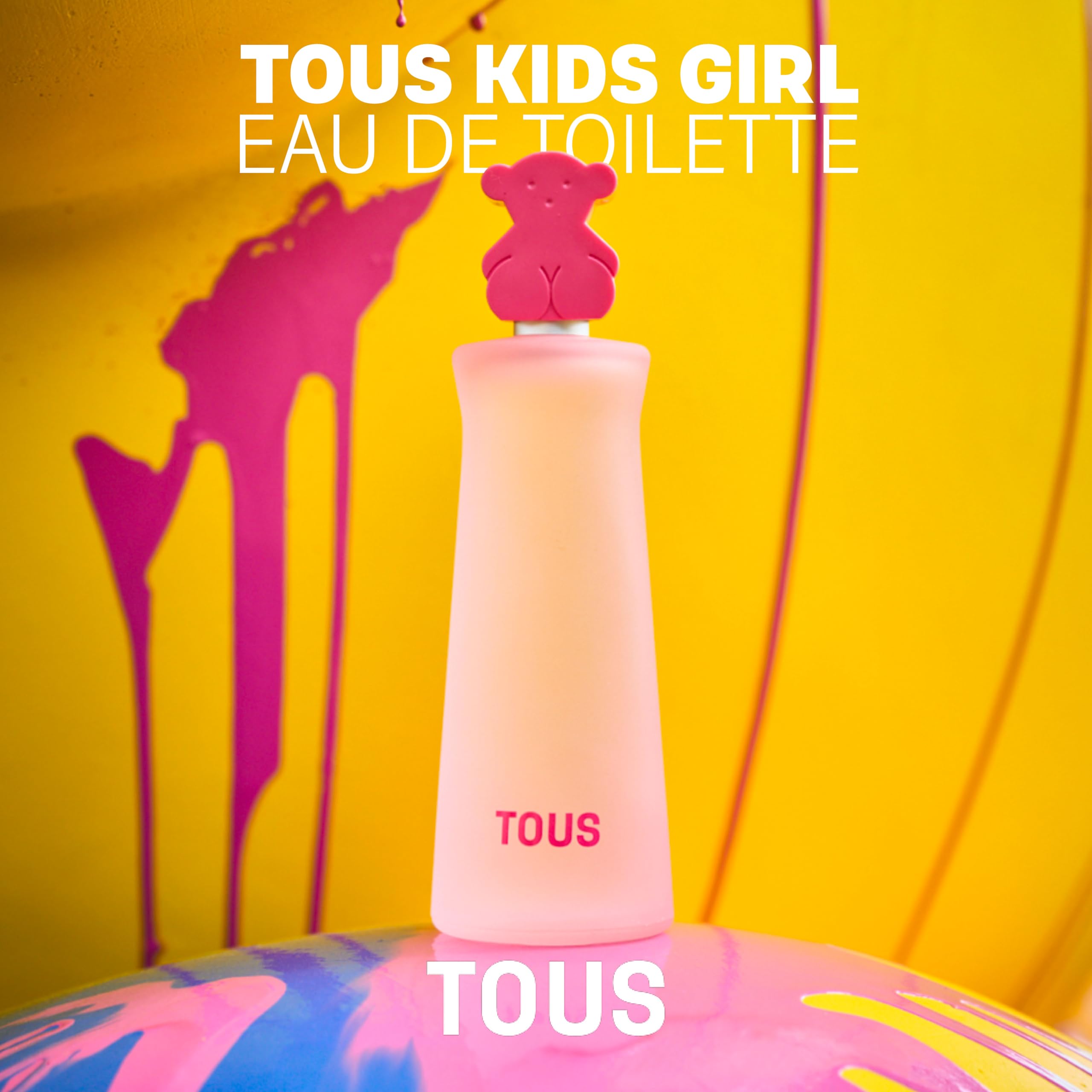 TOUS Kids Girl Eau de Toilette: etiqueta con diseño lúdico ideal para niñas y regalo