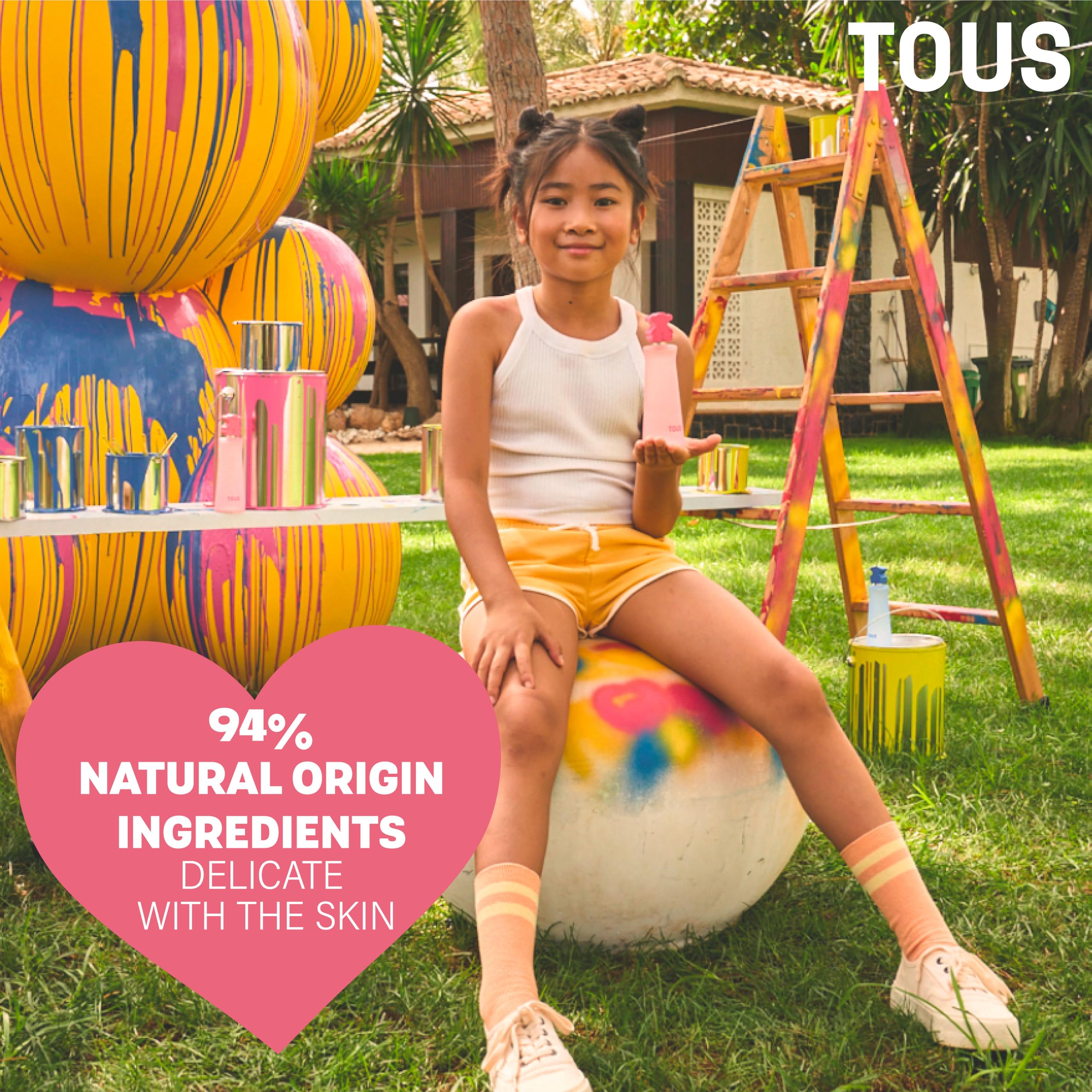 TOUS Kids Girl Eau de Toilette: notas de albaricoque y coco crean aroma ligero