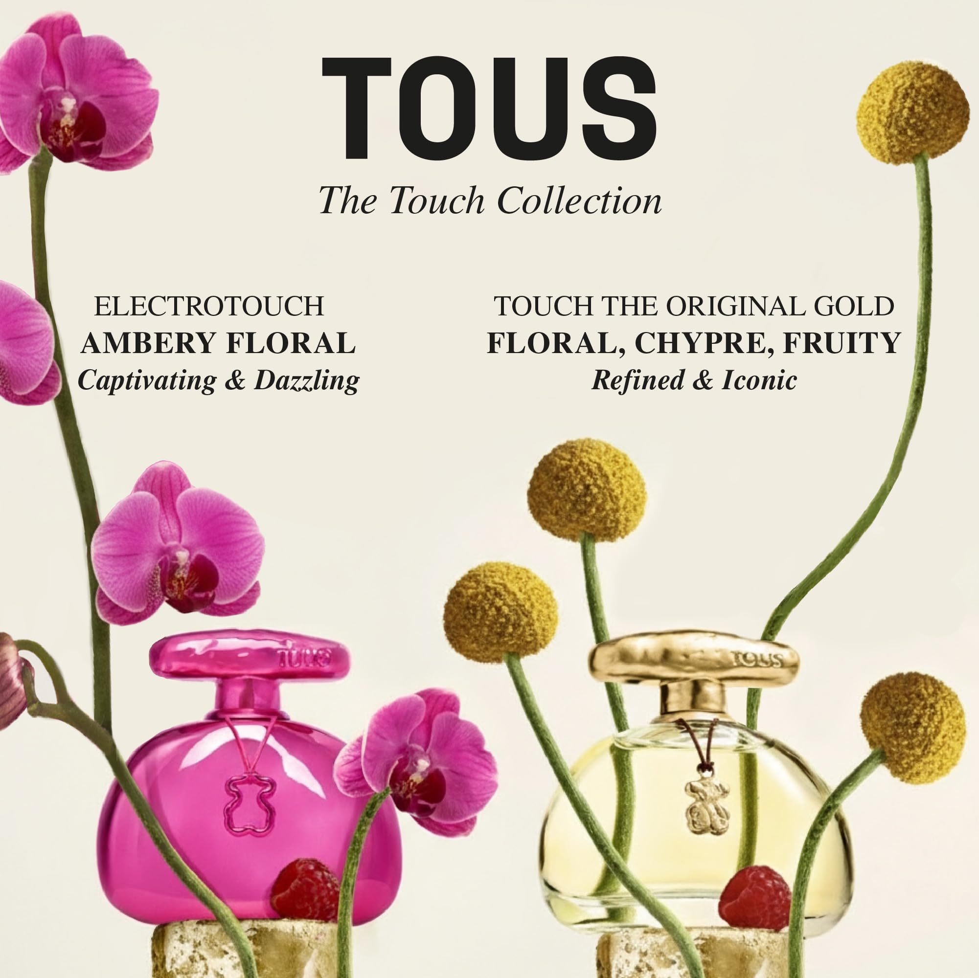 TOUS Touch, empaque atractivo para regalo o uso diario.
