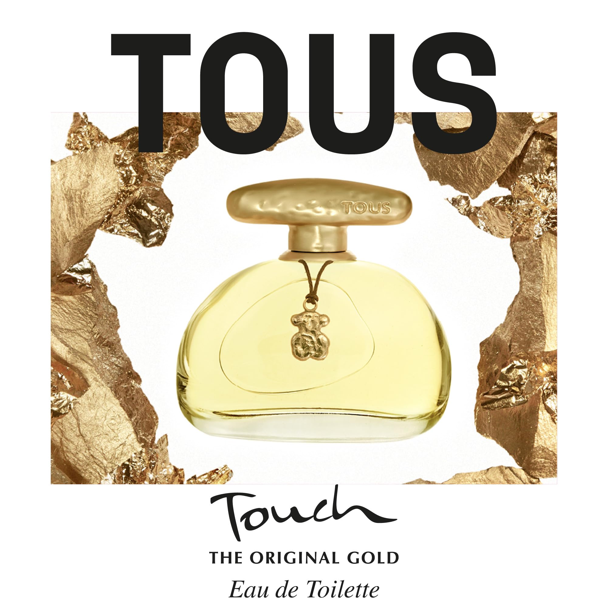 TOUS Touch, notas freesia y jazmín para frescura diaria.