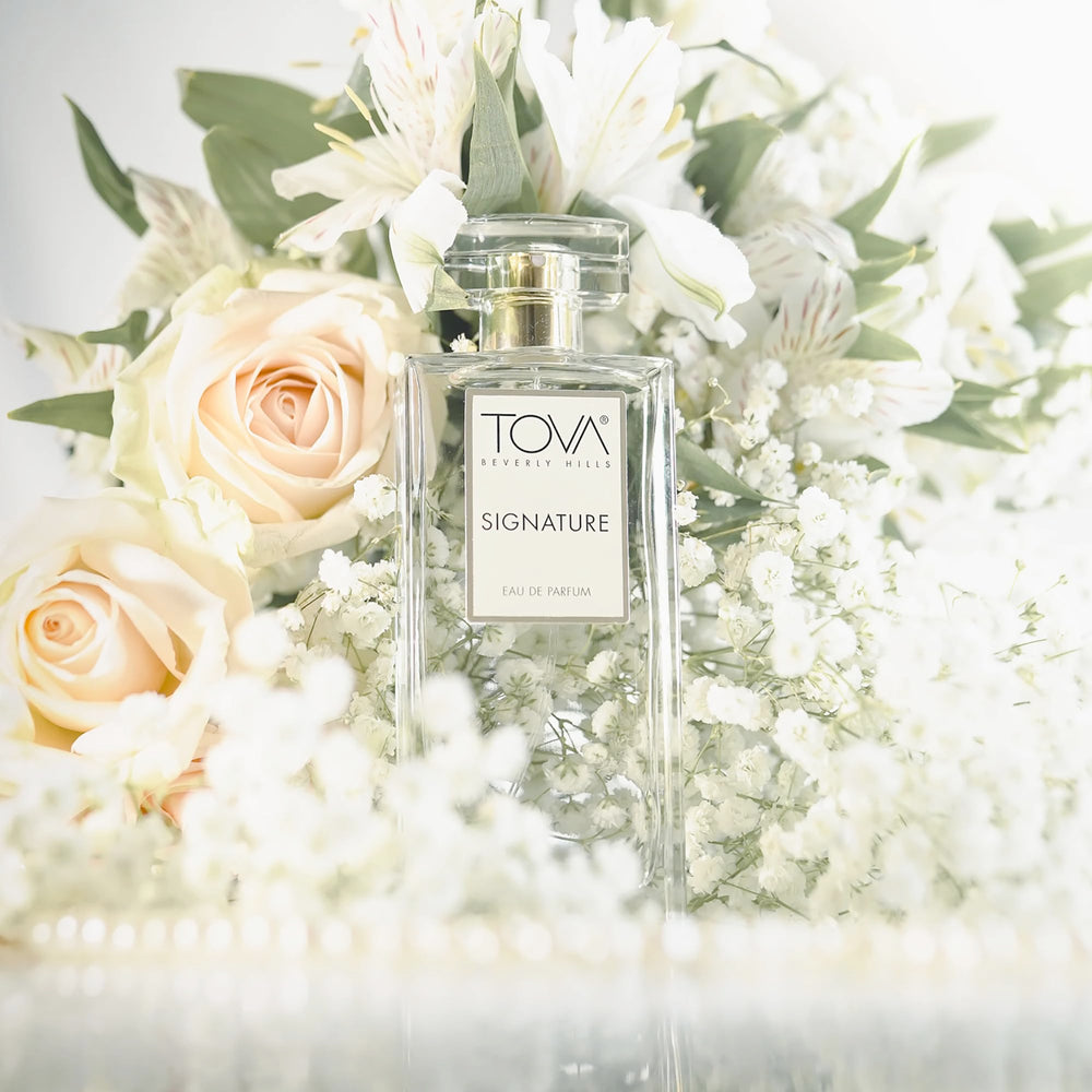 Tova Signature con jazmín absoluto para un aroma floral intenso