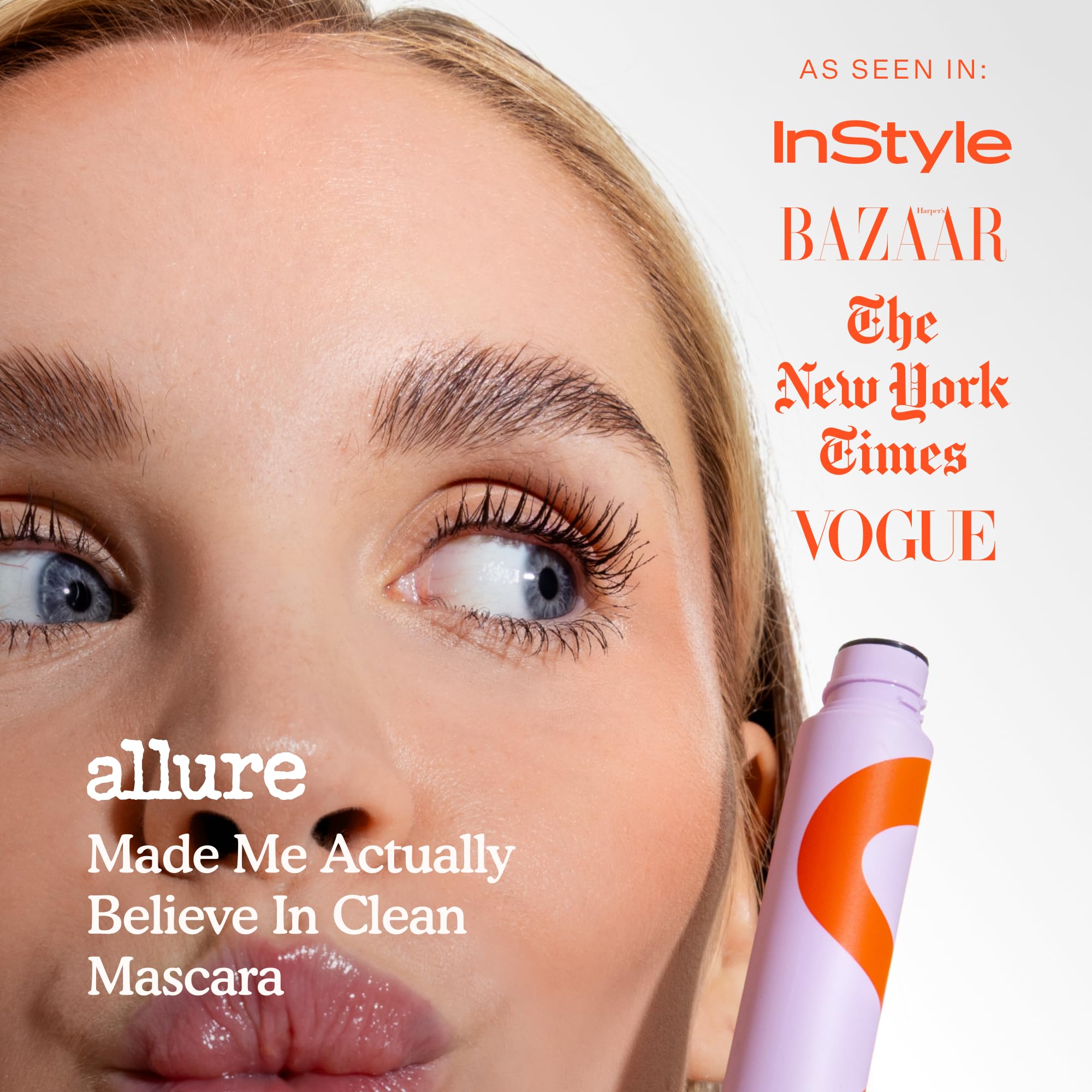 Tower 28 MakeWaves Mascara guía de aplicación para un look equilibrado.