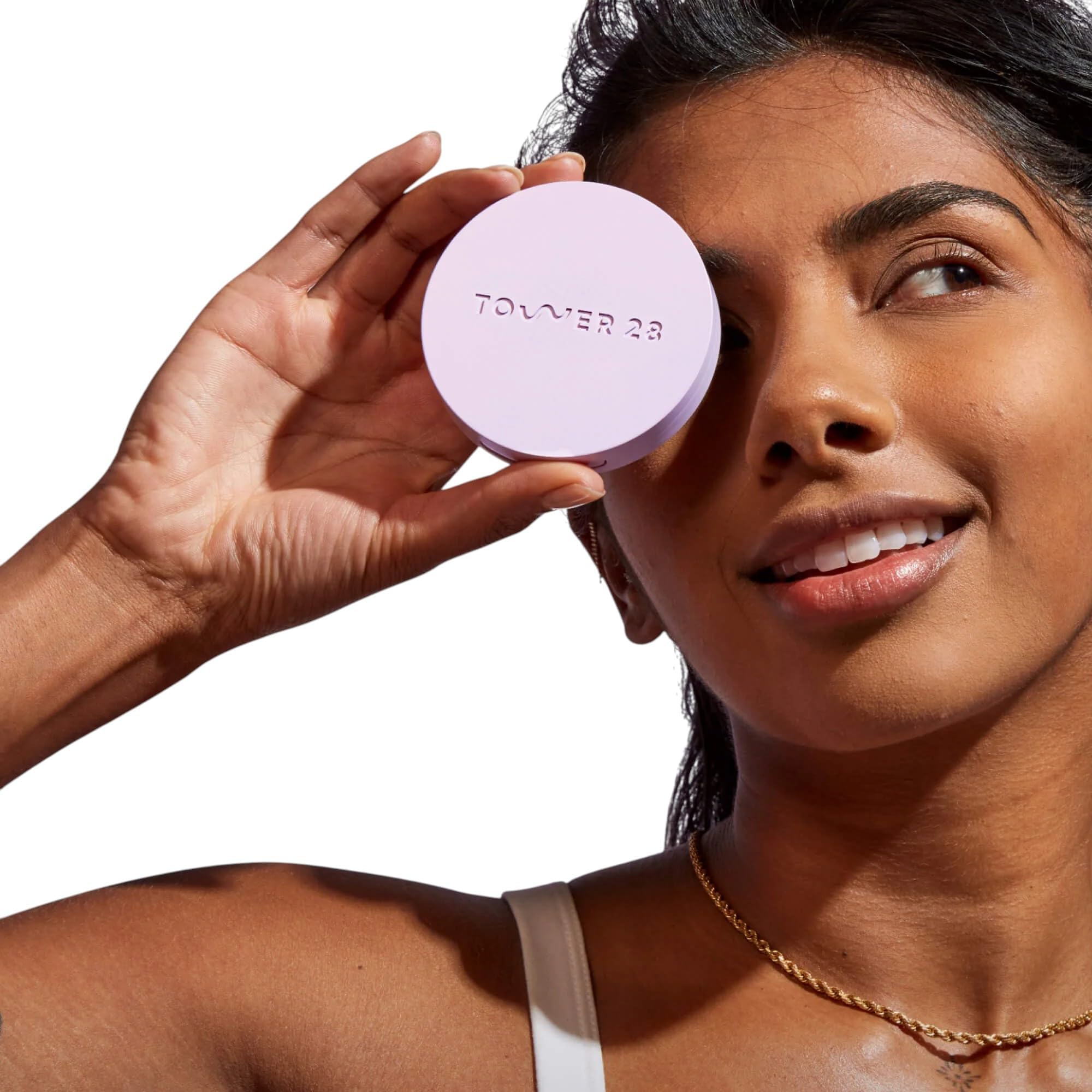 Tower28 GetSet Poudre Rose Fini Matte Soyeux : réduit les brillances et lissé la peau