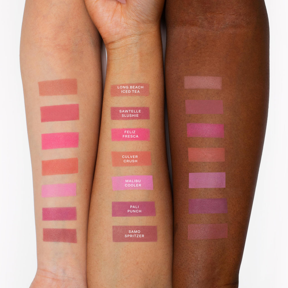Compact design of Tower 28 GetSet Matte Powder Blush for on-the-go touch-ups