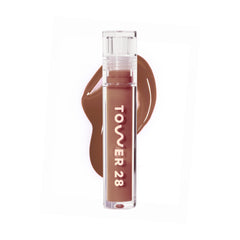 Tower 28 ShineOn Milky Lip Jelly en tono Almendra para labios hidratados y con brillo