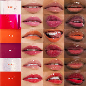 Tower 28 ShineOn Lip Jelly OAT aplicador preciso para un look pulido.