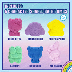 Townley Girl bomba Keroppi moldeada que crea burbujas en la bañera