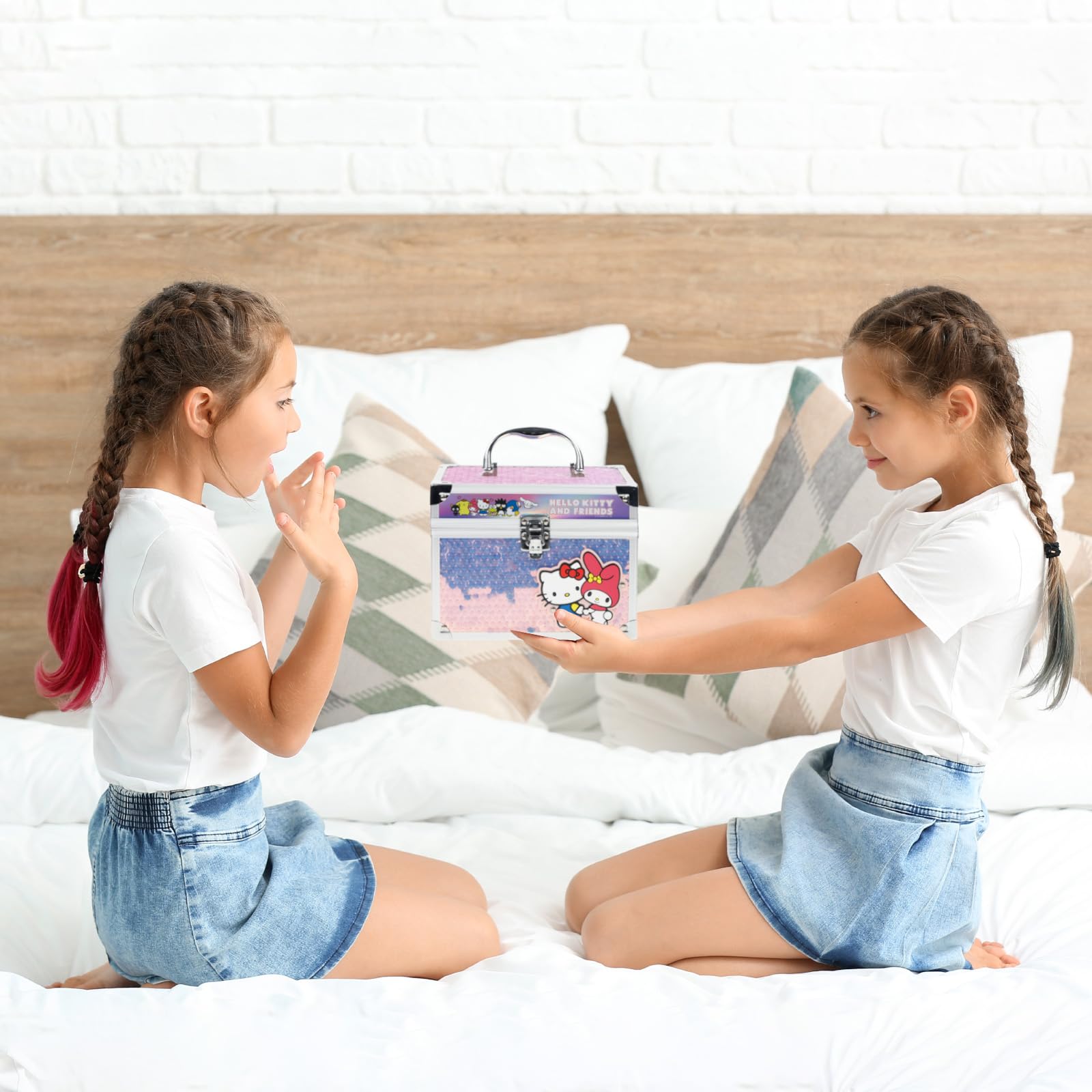 Townley Girl brochas para labios ojos y mejillas, aplicación divertida